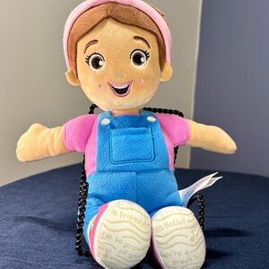 Miss Rachel Pink and Blue Stuffed Doll